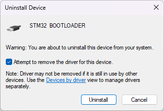 Remove Device Driver