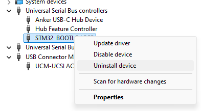 Remove Device Driver
